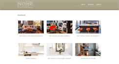 Desktop Screenshot of nohrinteriordesign.com